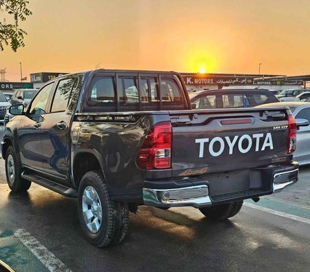 Gray Toyota Hilux 2025