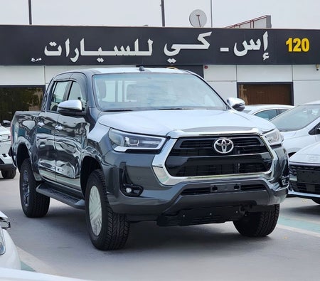 Gray Toyota Hilux 2026