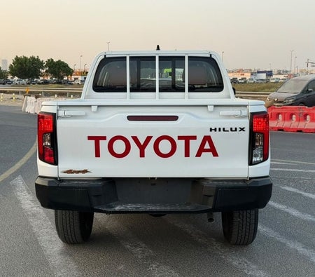 White Toyota Hilux 2027