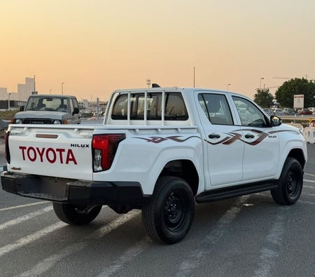 White Toyota Hilux 2027