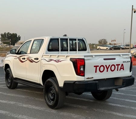 White Toyota Hilux 2027