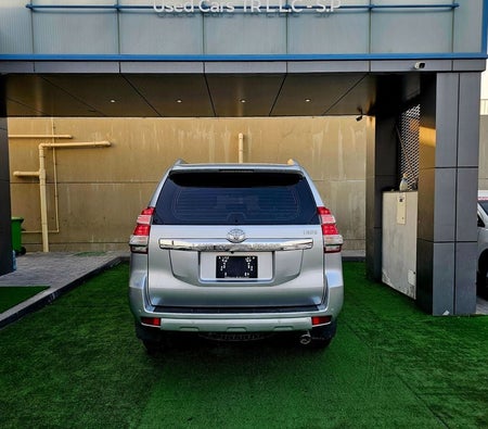 Silver Toyota Prado 2016