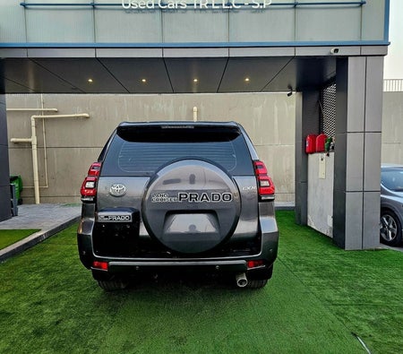 Gray Toyota Prado 2019