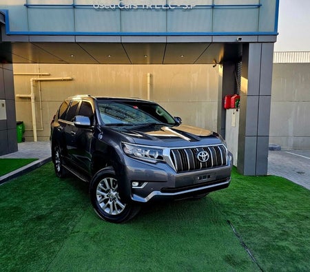 Gray Toyota Prado 2019