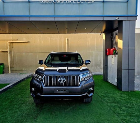Gray Toyota Prado 2019