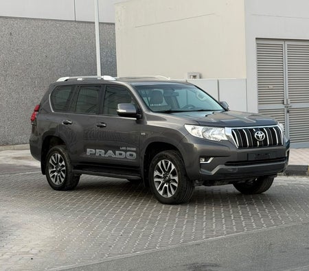 Gray Toyota Prado 2023