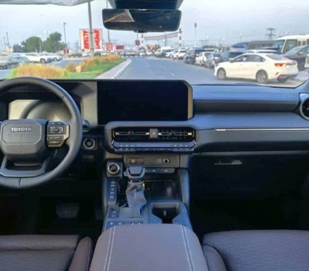 White Toyota Prado 2025