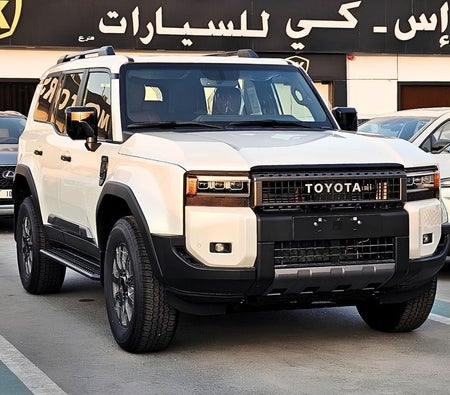 White Toyota Prado 2027