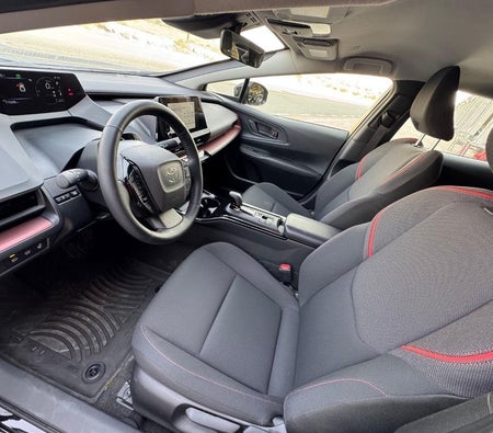 Black Toyota Prius 2025