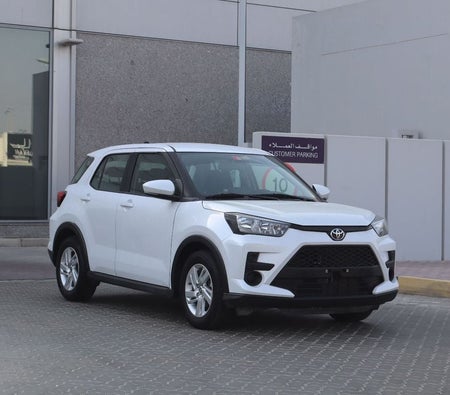 White Toyota Raize 2023