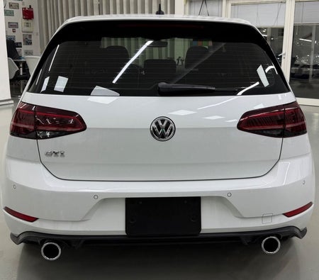 White Volkswagen Golf 2018