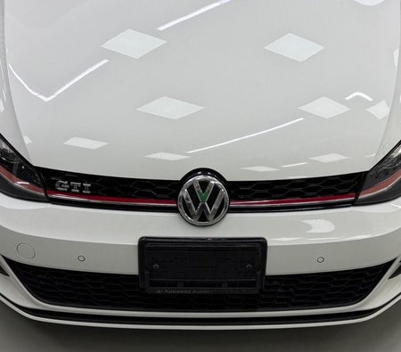 White Volkswagen Golf 2018