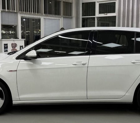White Volkswagen Golf 2018