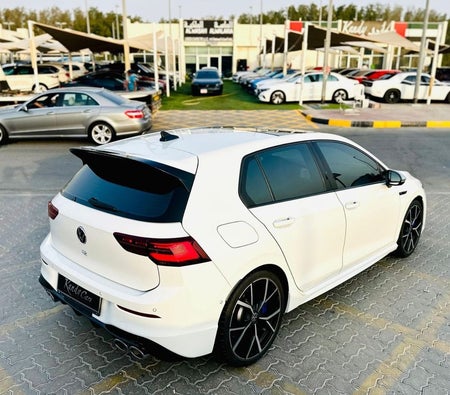 White Volkswagen Golf 2023