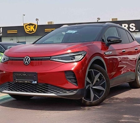 rojo Volkswagen ID4 2020 rojo Volkswagen ID4 2020