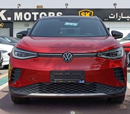 rojo Volkswagen ID4 2020 rojo Volkswagen ID4 2020