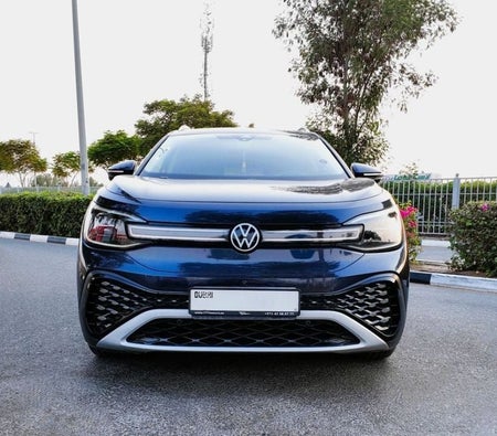 Blu Volkswagen ID6 2022