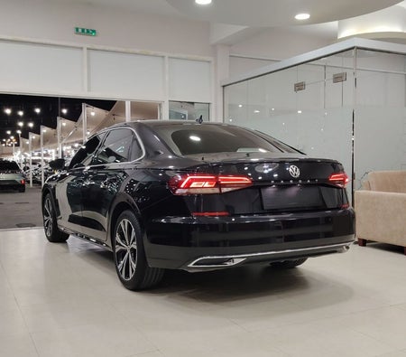 黑色的 大众汽车 帕萨特 2020