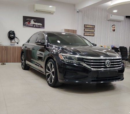 黑色的 大众汽车 帕萨特 2020