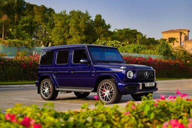 Rent Mercedes Benz G63 AMG 2023 in Dubai