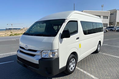 Rent Toyota Hiace 13 Seater 2018 in Dubai