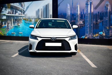 Rent Toyota Yaris 2024 in Abu Dhabi